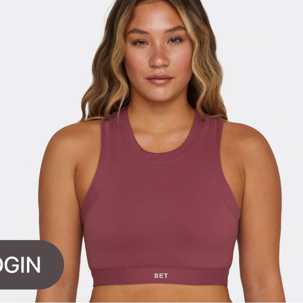 Barely worn set active canyon color bra and pants